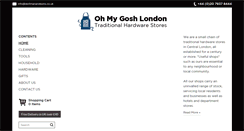 Desktop Screenshot of goshhardware.com
